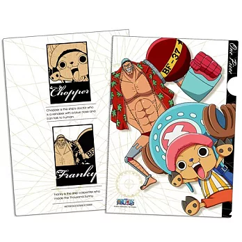 航海王-L型資料夾A25款(佛+喬)