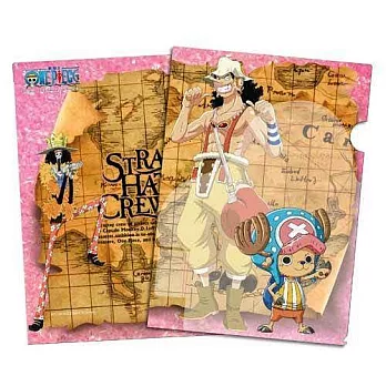 航海王-L型資料夾(造型)E款(喬+騙)