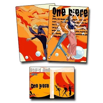 航海王-雙層資料夾T款(綜合)