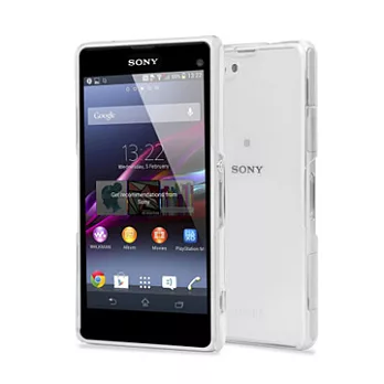 透明殼專家 SONY Z1 Compact 0.5mm超薄.抗刮.高透光(支援原廠座充)