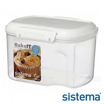 【Sistema】紐西蘭進口桶型烘焙扣式保鮮盒1.56L