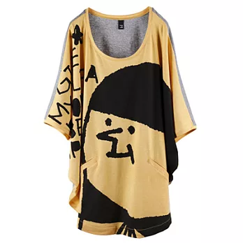 給自己一個快樂的理由!中性斗蓬 / FREE黃灰色