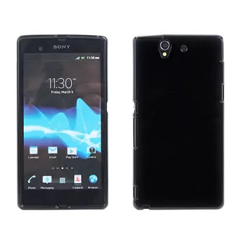 【BIEN】SONY Xperia Z 亮麗全彩軟質保護殼 (黑)
