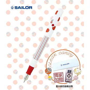 日本寫樂SAILOR-CLEAR CANDY瓢蟲紅