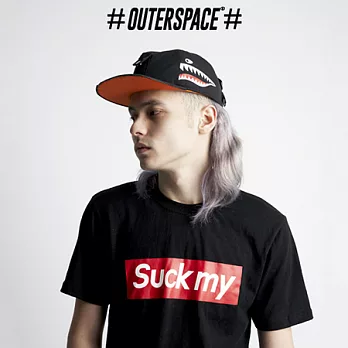 OUTERSPACE (熱銷款) SUCK MY 基本款T (黑/白)FREE黑