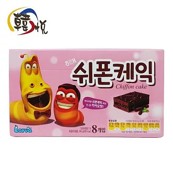 【韓悅】韓國HAITAI_逗逗蟲戚風巧克力蛋糕(韓國原裝進口)