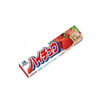 日本【森永】嗨啾條糖-草莓味