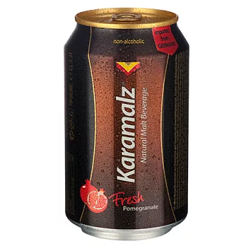【GoodSome 好東西】德國進口Karamalz卡麥隆黑麥汁(石榴)_罐裝(330ml*24入)