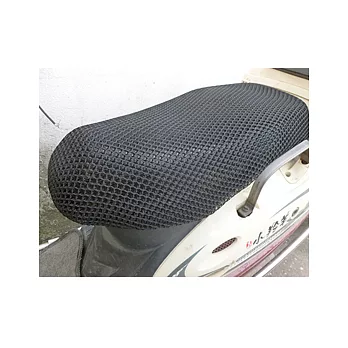 3D立體蜂巢網機車隔熱排水坐墊-L號