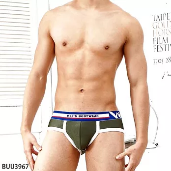 【WANTKU】好屌型超大包寬版三角褲 (金屬感橄欖綠)M金屬感橄欖綠