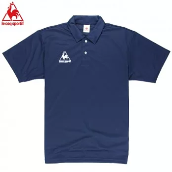 le coq sportif 公雞 經典設計POLO 杉M藍色