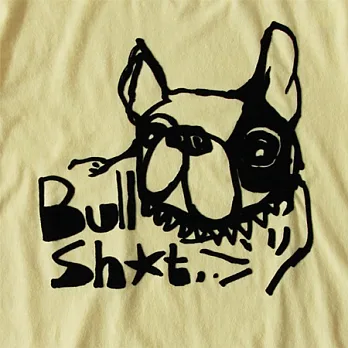 BullDog Bull 短袖 蜜桃棉 男TS鵝黃