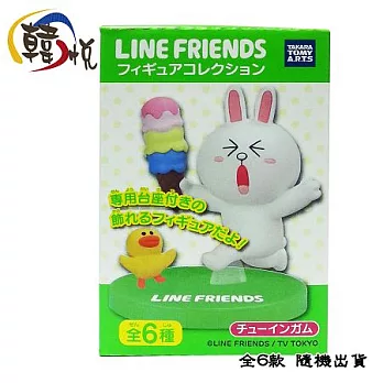 【韓悅】日本_LINE娃娃組合娃娃+口香糖(日本原裝進口)