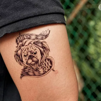 Dottinghill 刺青 紋身貼紙 / PMA pug