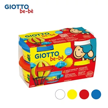 【義大利 GIOTTO】寶寶超軟黏土(4合1)