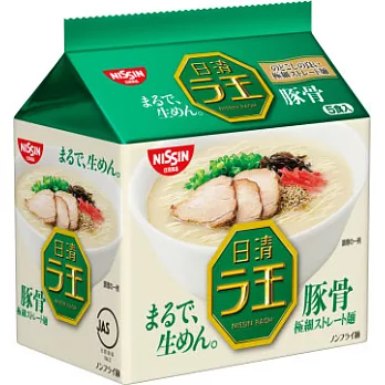 日本【日清】麵王5食包麵-豚骨風味