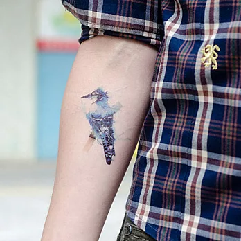 Dottinghill 刺青 紋身貼紙 / Blue Jay