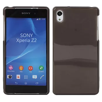 【BIEN】SONY Xperia Z2 俐落不沾機軟質保護殼 (霧黑)