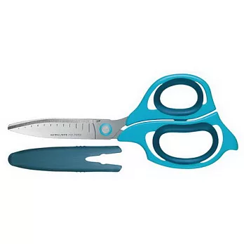 KOKUYO AIAIRO FIT SAXA空氣彈力剪刀(寬握柄不沾黏)(波浪型不沾黏)藍