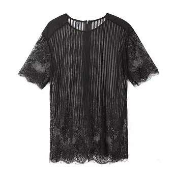 【CACO】CACO SURF.美式休閒.大嘴鳥雪紡無袖襯衫(女)FREE黑