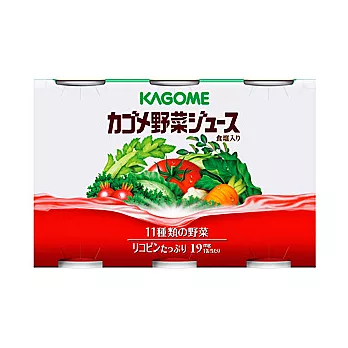 日本【可果美】6入果菜汁-11種(濃縮原還汁)