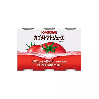 日本【可果美】6入蕃茄汁(契約栽培)(濃縮原還汁)