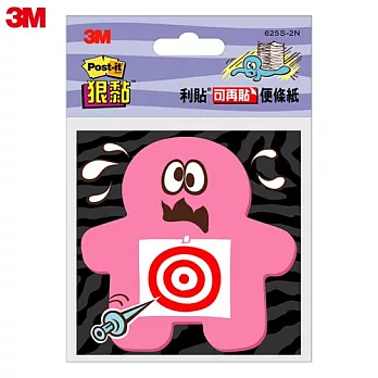 3M Post-it利貼 造型便條紙-小人 625S-2