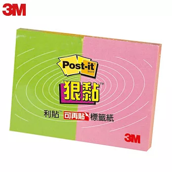 3M Post-it利貼 狠黏便條紙 621S-2