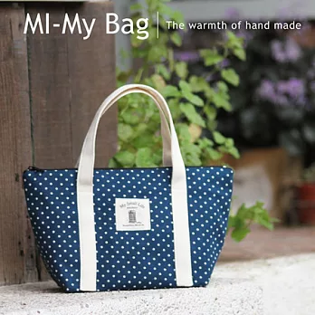 kolykoly微小生活小米提-電話亭(藍點)