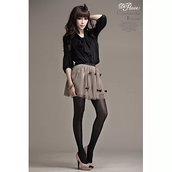 蒂巴蕾LOVE彈性絲襪 LADY黑