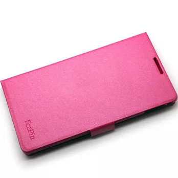 KooPin SONY Xperia T2 Ultra 璀璨星光系列 立架式側掀皮套陶醉桃