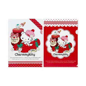 SANRIO CHARMMYKITTY草莓物語系列A4文件夾組