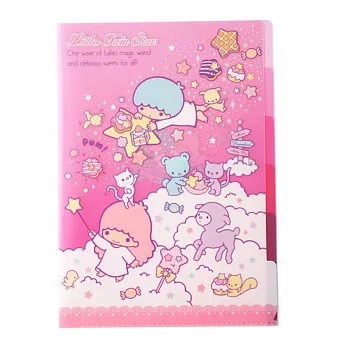 SANRIO 雙星仙子雲上甜點系列五層分類文件夾