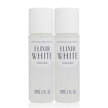 SHISEIDO 資生堂 淨白肌密柔膚水 (I 清爽) 30mlX2