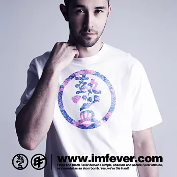 熱血FEVER 熱浪系列 熱血浪潮TEEM白色