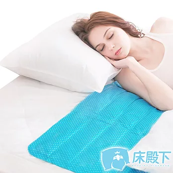 床殿下 ICE COOL 降8度冰酷涼墊/冷氣床墊1入 國民款 (點點藍)