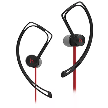 hoomia好米亞-時尚運動風潮- 極輕亮T1愛運動耳機(白/黑/紅)紅色