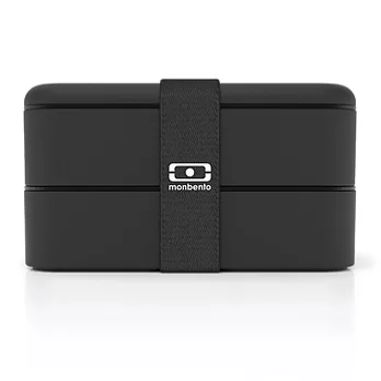 Monbento / 雙層餐盒-黑