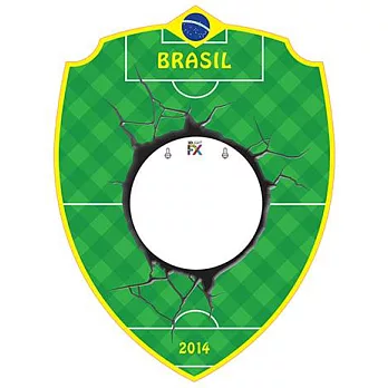 《3D立體造型燈》 巴西世足賽足球款 專用壁貼---3D Light FX出品(加拿大原裝)