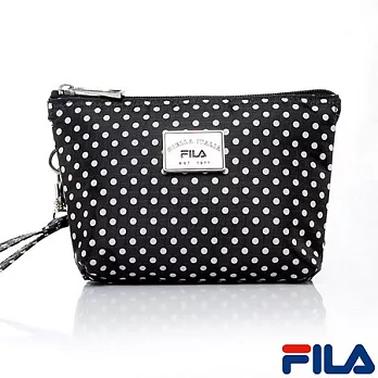 FILA多功能甜心手拿包-PWN-5204-BK-點點黑
