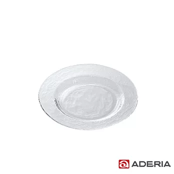 【ADERIA】日本進口Biscuit系列玻璃淺型餐盤21cm