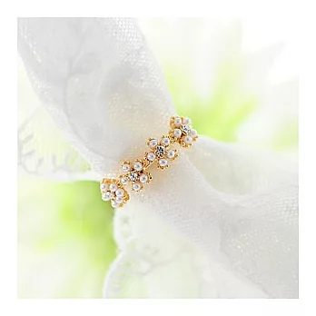 Enya★小桐花 戒指珍珠#11