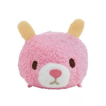 UNIQUE 動物樂園公仔螢幕擦護腕墊。粉紅兔