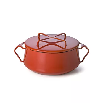 DANSK / Kobenstyle 琺瑯雙耳砂鍋 2QT(紅)