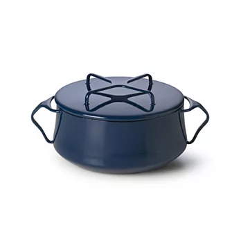 DANSK / Kobenstyle 琺瑯雙耳砂鍋 2QT(藍)藍色