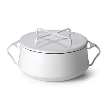 DANSK / Kobenstyle 雙耳砂鍋 4QT(白)