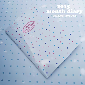 《Conifer》2015-32K month diary-點點