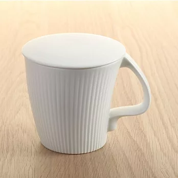 白山陶器/叉腰馬克杯-白