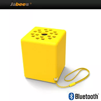 Jabees Bobby立體聲藍芽喇叭黃色
