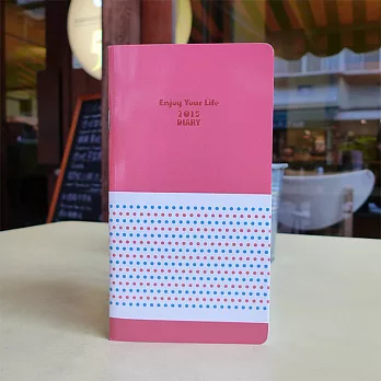 《Conifer》2015-48K 2015 DIARY-粉紅點點